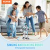 VEVOR RC Robot Toy Talking Dancing Gesture and Voice Remote