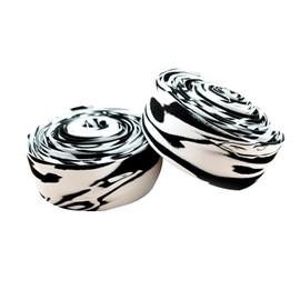 Positz Bike Handlebar Tape Zebra (Set of 2) Black and White Pattern - Enhance Your Bike Grip with These Bicycle Handle bar Tape - Wrap Your Bike for an Awesome Comfortable Ride