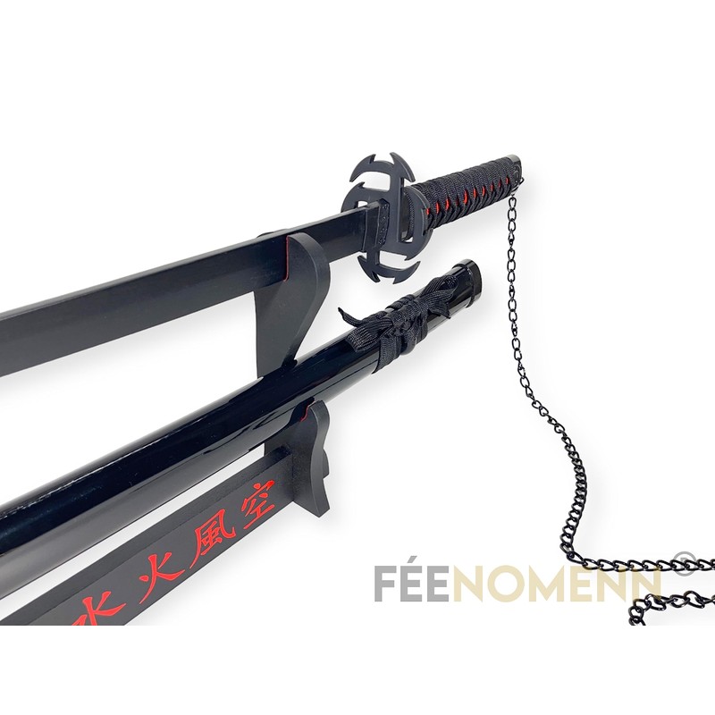 FEENOMENN Bleach - Ichigo replica Katana wooden blade - Bankai
