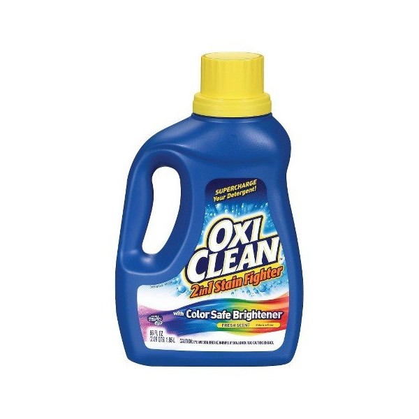 OxiClean 2 in 1 Stain Fighter with Color Safe Brightener Fresh Scent 66 oz