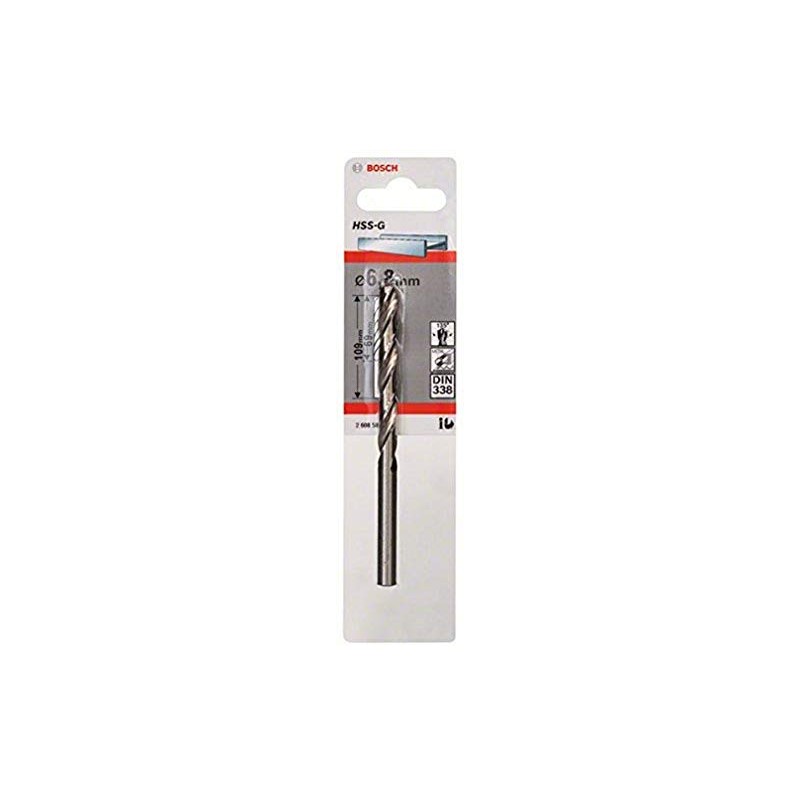 Bosch Professional 1x Metal drill bits HSS-G DIN 338 (for