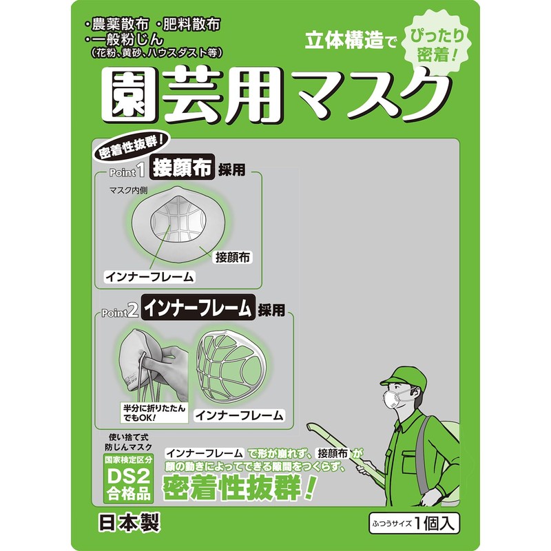 SHIGEMATSU Gardening Mask DD11-S2-1