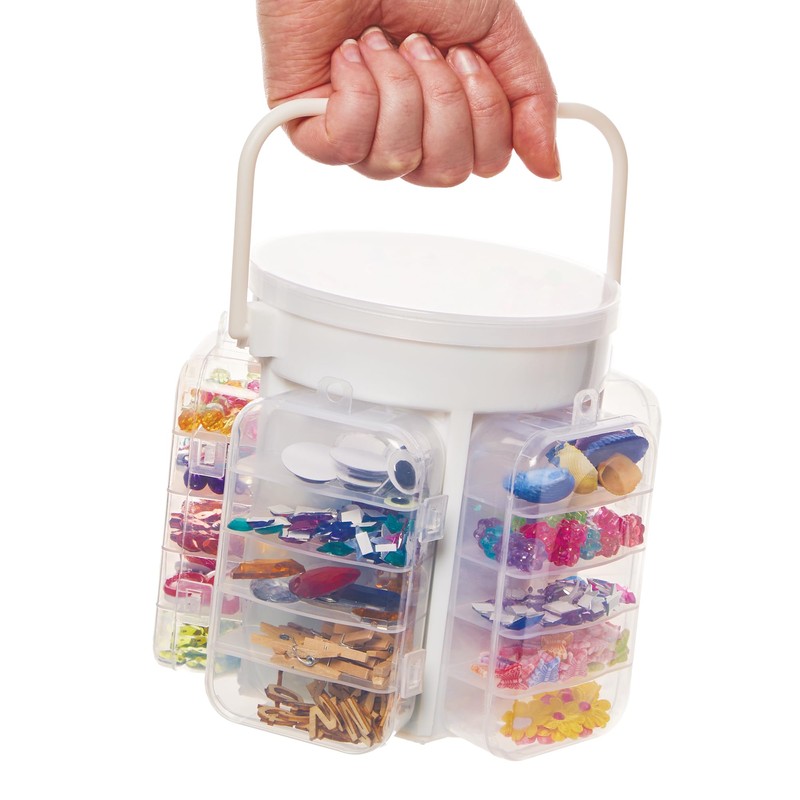 Baker Ross FN262 Craft Caddy - Pack of 1, Portable
