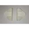 Pair Drawer Slide Rear Mounting Bracket Replacement Kit Compatible with