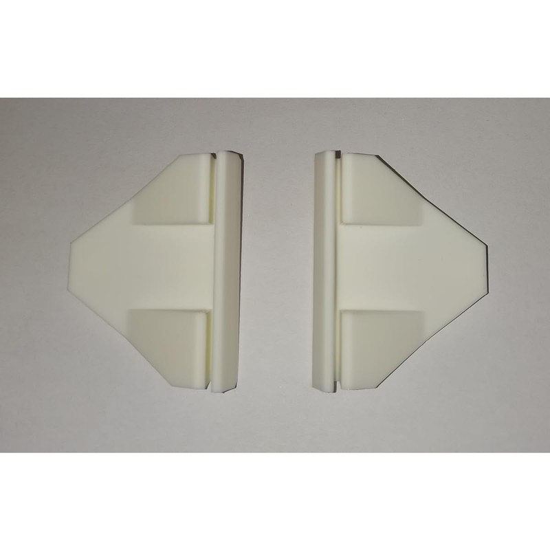 Pair Drawer Slide Rear Mounting Bracket Replacement Kit Compatible with