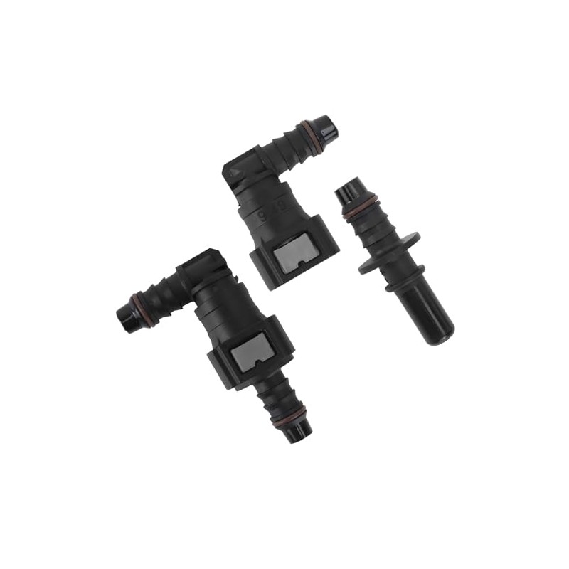 Fuel Line Connector Hose Coupling Pack of 2 Petrol Hose