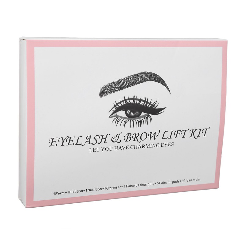 Eyebrow Lamination Kit Semipermanent Safe Moderate 6 to 8 Weeks