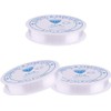 Buer Homie 3 Rolls (0.6/0.8/1.0 mm) jewellery strong elastic string