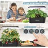 TRECAAN 7 Pods Hydroponics Grow System w/ LED Grow Light,
