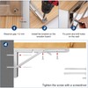 Heavy Duty 8 Inch Folding Shelf Brackets 2 Pack –