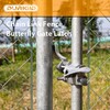 DURIGID Butterfly Gate Latch Heavy Duty, Galvanized Finish, Used for