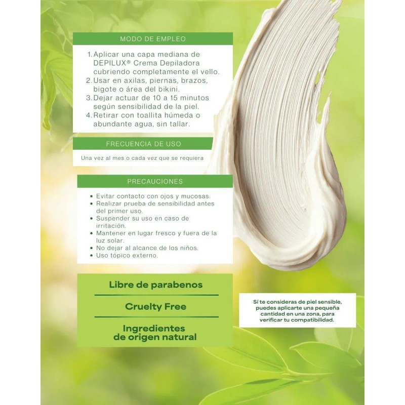 Depilux Botanics Crema Depilatoria