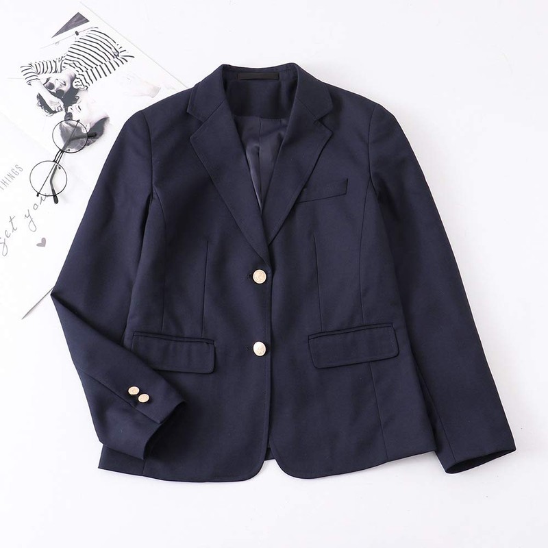ABUNDANTDOODS Blazer, School Blazer, Girls, JK Uniform, High School Uniform,