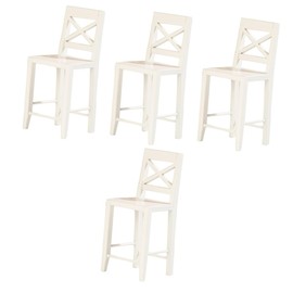 Operitacx 2pcs 1:12ob11 Doll House Small Furniture Model Ornaments Chairs 1/12 Scale Chair Miniature Beach Chair Miniature Furniture Accessory Dolls Highchair Miniatures Khaki Wooden