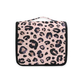 senya Hanging Travel Toiletry Bag Leopard Kit Makeup Case Cosmetics Organizer for Men Women…