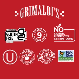 Grimaldi’s Variety Pasta Sauce 3-Pack | Non-GMO, Gluten-Free, Kosher, Nut-Free | No Preservatives | 3 x 24oz Jars (Variety)