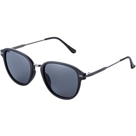 Bunny Walk BW-022 BW-0220F Polarized Sunglasses Matte Black SMOKE