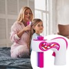 Weinsamkeit Automatic Hair Braider, Hair Bedazzler Kit, Pink Automatic Electric