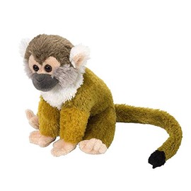 Wild Republic Squirrel Monkey Plush, Stuffed Animal, Plush Toy, Gifts for Kids, Cuddlekins 8 Inches