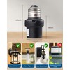 DEWENWILS Light Sensor Socket 2 Pack, Automatic Dusk to Dawn
