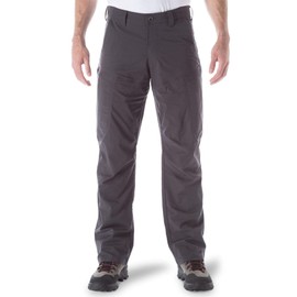 5.11 Tactical Men's Apex Cargo Work Pants, Flex-Tac Stretch Fabric, Gusseted, Water Resistant Finish, Volcanic, Men's Size 44W x 34L