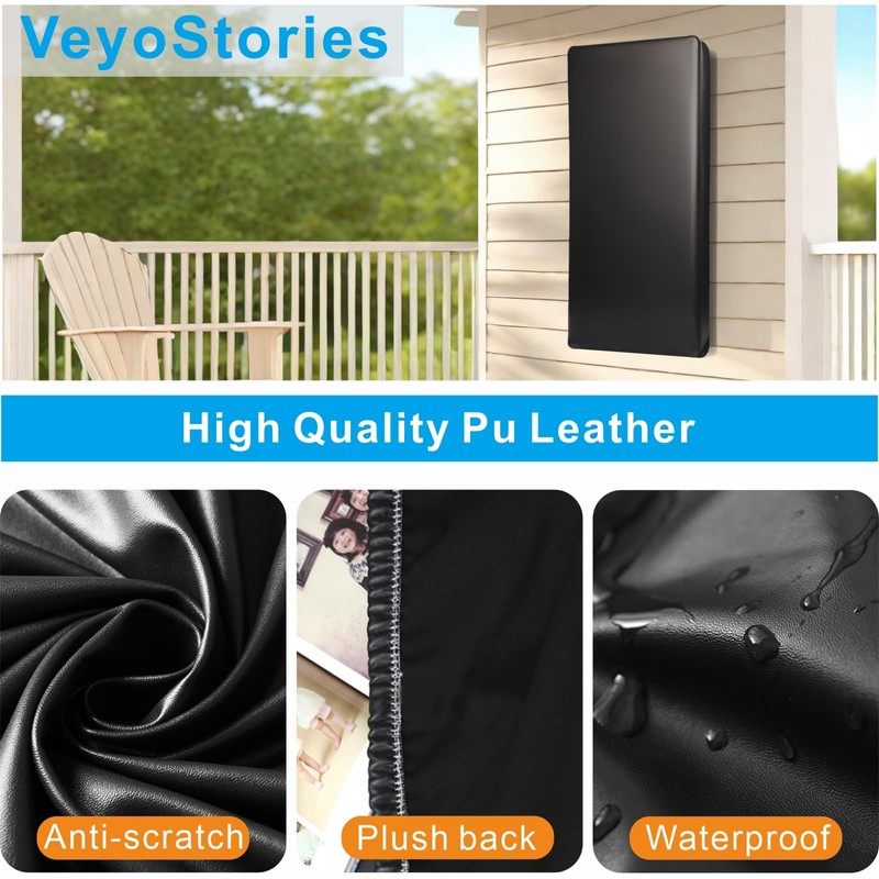 VeyoStories Cover Fits Tonal Home Gym Equipment - PU Leather
