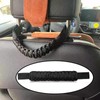 2Pcs Headrest Grab Handles, Car Front Rear Seat Back Roll