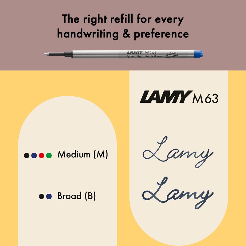 Lamy safari red - Rollerball Pen with ergonomic grip &
