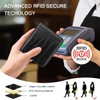 Simikol Crocodile Wallets Women Small RFID Blocking Credit Card Holder