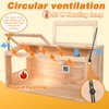 Chicken Brooder Box, Brooder Box for Chicks & Quail, Large
