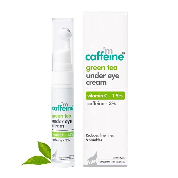 Green Tea Under Eye Cream to Reduce Fine Lines, Wrinkles