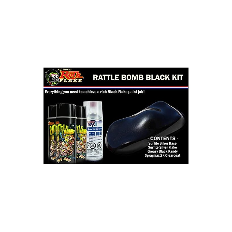 Lil Daddy Roth Rattle Bomb Kit - Black Kit -