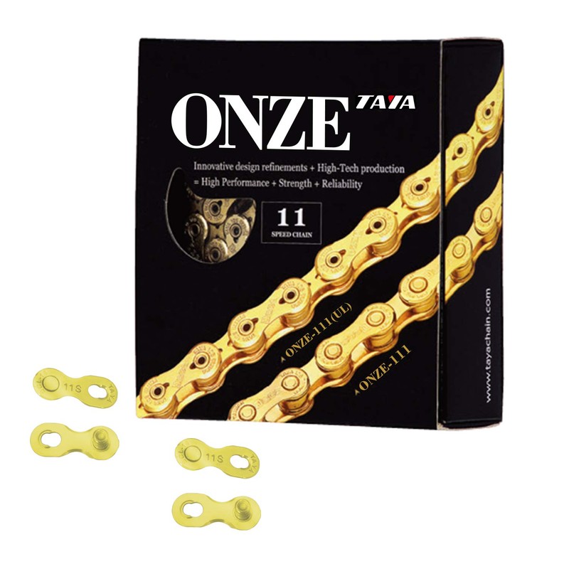 Onze-111 11 Speed Chain Ti Gold 120L