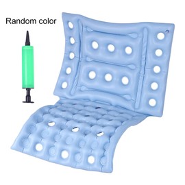 Faderr Bed Sore Cushions for Butt for Recliner, Pressure Sore Cushions for Sitting in Recliner, Inflatable Wheelchair Cushions for Pressure Relief (Blue)