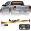 XRIDONSEN 35 inch Traffic Advisor Light Bar 48 LED Amber