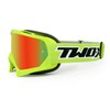 Two-X Race Motocross / Enduro Cross Goggles, Mirrored Lens, Iridium