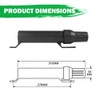 MOTO4U Motorcycle Off-Road Universal Waterproof Tool Tube Gloves Raincoat Storage