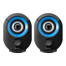 STEREN Bocinas Multimedia RoundEdge 70 W PMPO