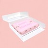 Huoshange 6 Pack 19x14x4 Inch Auto-Popup Large Rectangle Cake Boxes