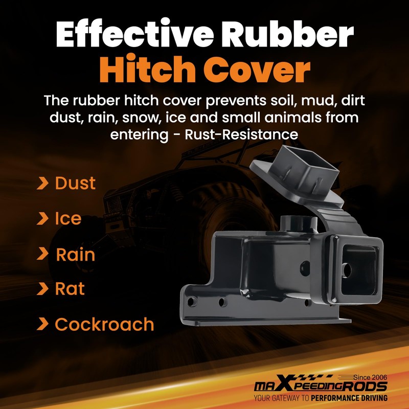 maXpeedingrods Class 3 ATV Receiver Hitch, Tow Hitch Receiver for