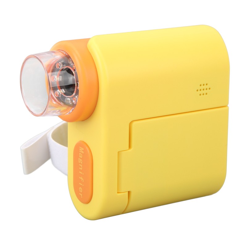 Kids Microscope Camera 2in Screen 1000X Magnification Adjustable LED 1080P