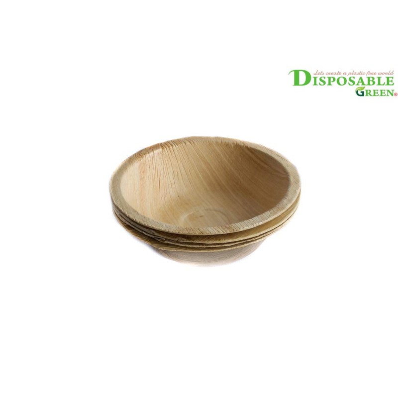 DISPOSABLE GREEN® | Round Bowls | Various Sizes | COMPOSTABLE,