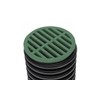 NDS 13 Plastic Round Grate, 4-Inch, Green