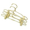 Koobay 12.5" Gold Metal Baby Clothes Clips Hanger Children Kids