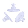 Earring Backs, Silicone Earring Backings, Clear Rubber Earring Safety Back