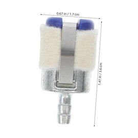 Sosoport 6pcs Small Engine Filter Replacements for Lawn Mowers Chainsaws and Gasoline Cars Filter Element for Improved Performance and Easy Installation