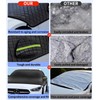 Custom fit for Volvo Windshield Snow Covers, 8 Layers WAaterproof