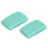 PATIKIL Sports Wristband 8x5cm 2pcs Cotton Terry Cloth Absorbent Sweatband
