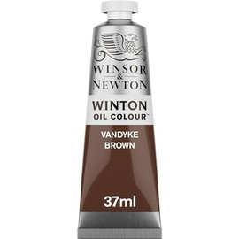 Winsor & Newton Winton Pintura al Óleo, Marrón (Vandyke Brown 676), 37-ml Tube, 1 Unidad