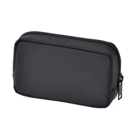 Muji 83525453 Nylon Compact Pouch, Black, Approx. 5.5 x 1.4 x 3.5 inches (9 cm)